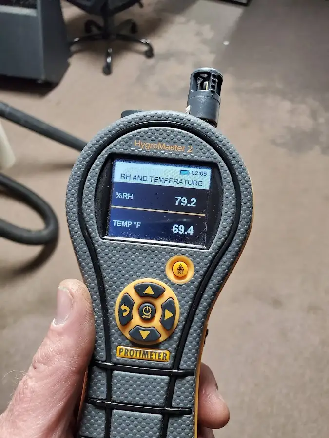 Moisture meter humidity assessment for Fire & Smoke Damage Restoration in Millis